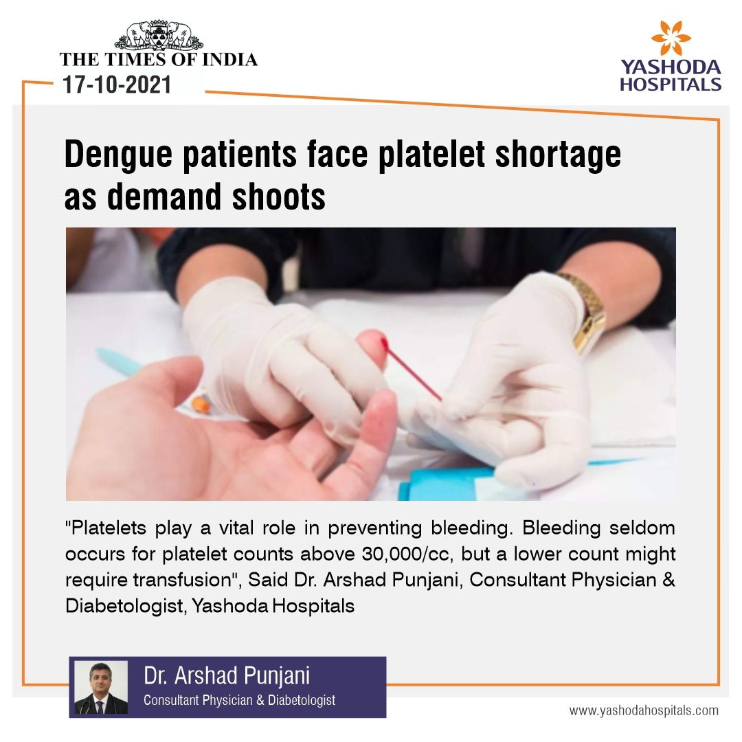 Platelet shortage for Dengue patients