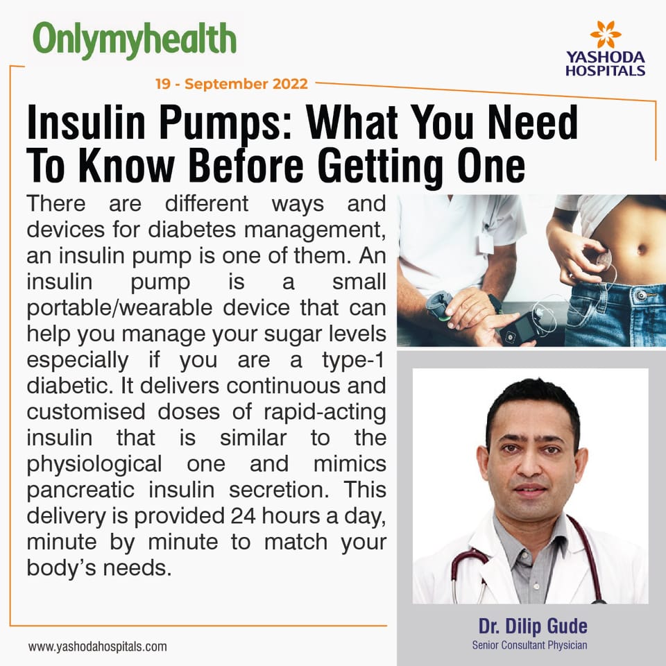 All you need to know about Insulin Pumps