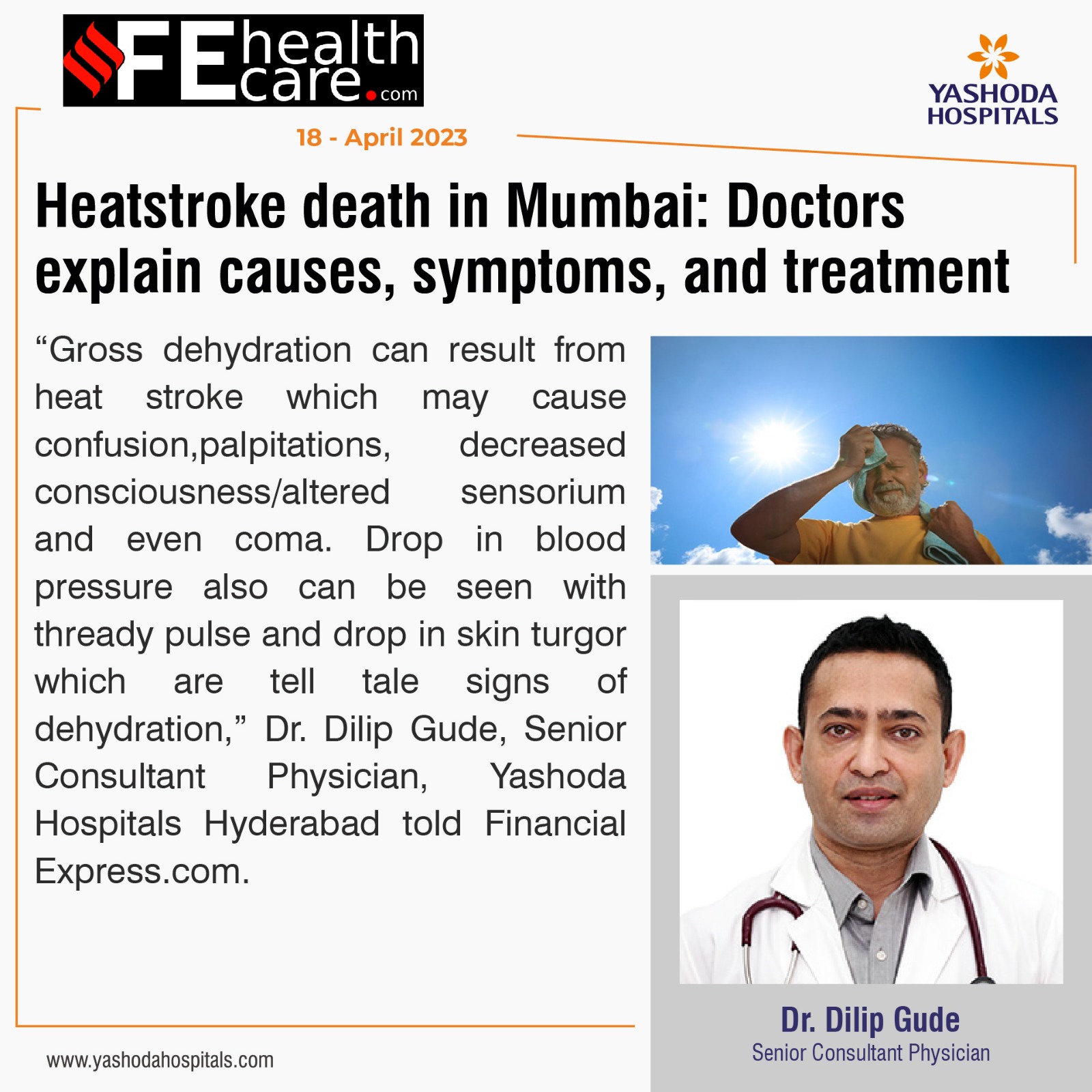 Heatstroke death in Mumbai: Doctors explain causes, symptoms, and treatment
