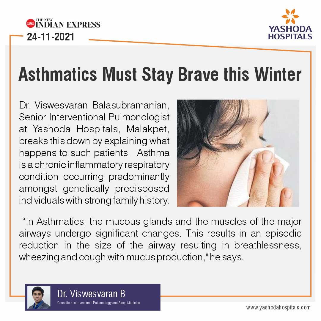 Asthmatics must stay brave this winter