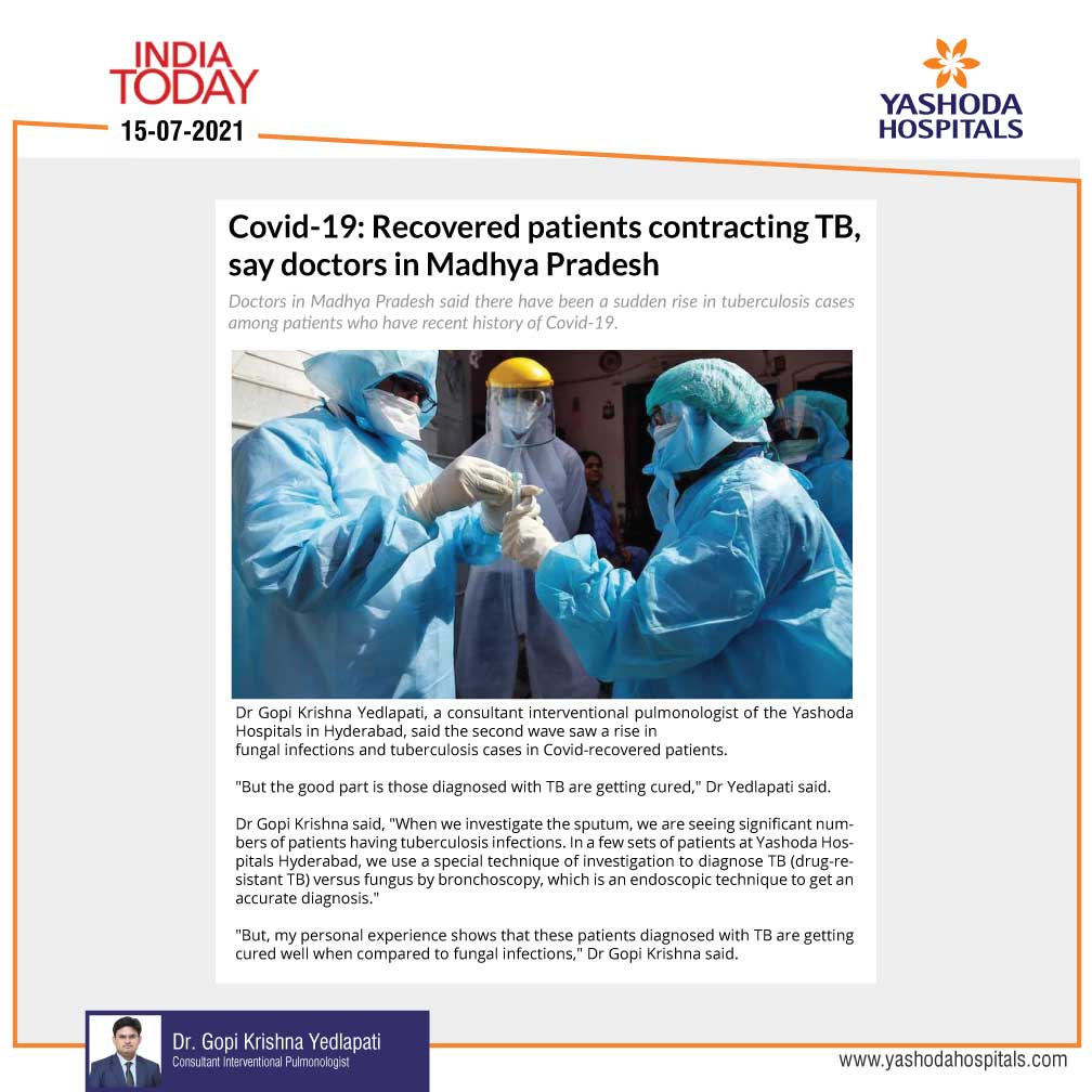 Covid-19 recovering patients contracting TB