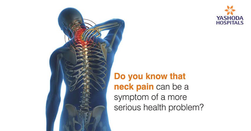 Do you know that neck pain can be a symptom of a more serious health problem?