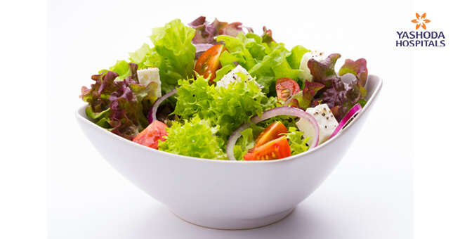 Regular consumption of water-based foods Leafy Salads