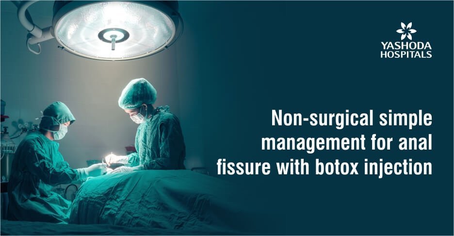 Non-surgical simple management for anal fissure with botox injection